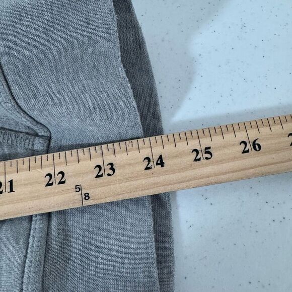 Nike Air Grey Pullover Thrashed Hoodie Size Small Cotton Blend Essential - Picture 14 of 16